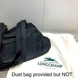 COACH Black Double Strap Shoulder Bag